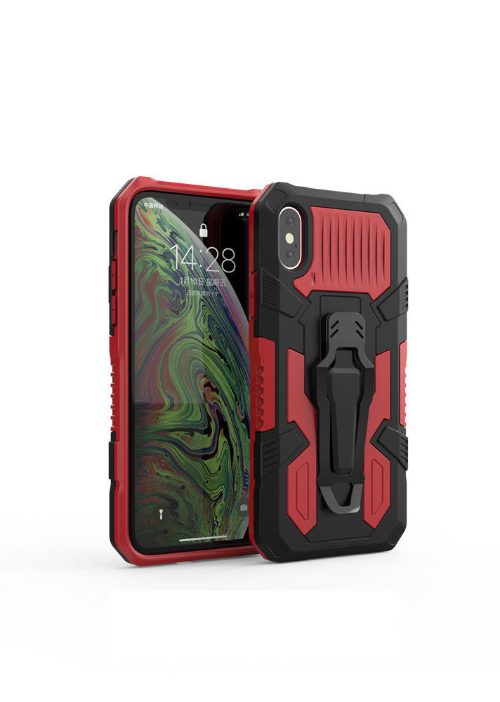 Two-in-one Mobile Phone Case With Magnetic Back Clip Bracket