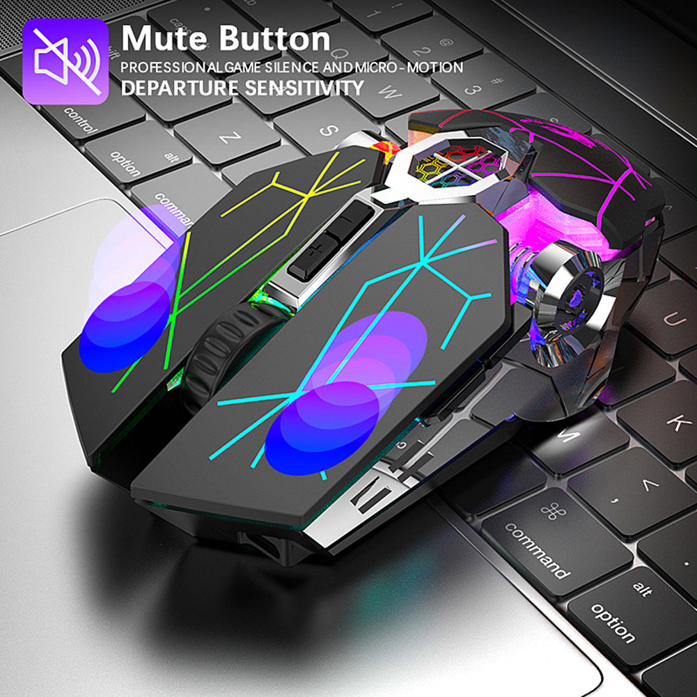 Wireless charging game mouse