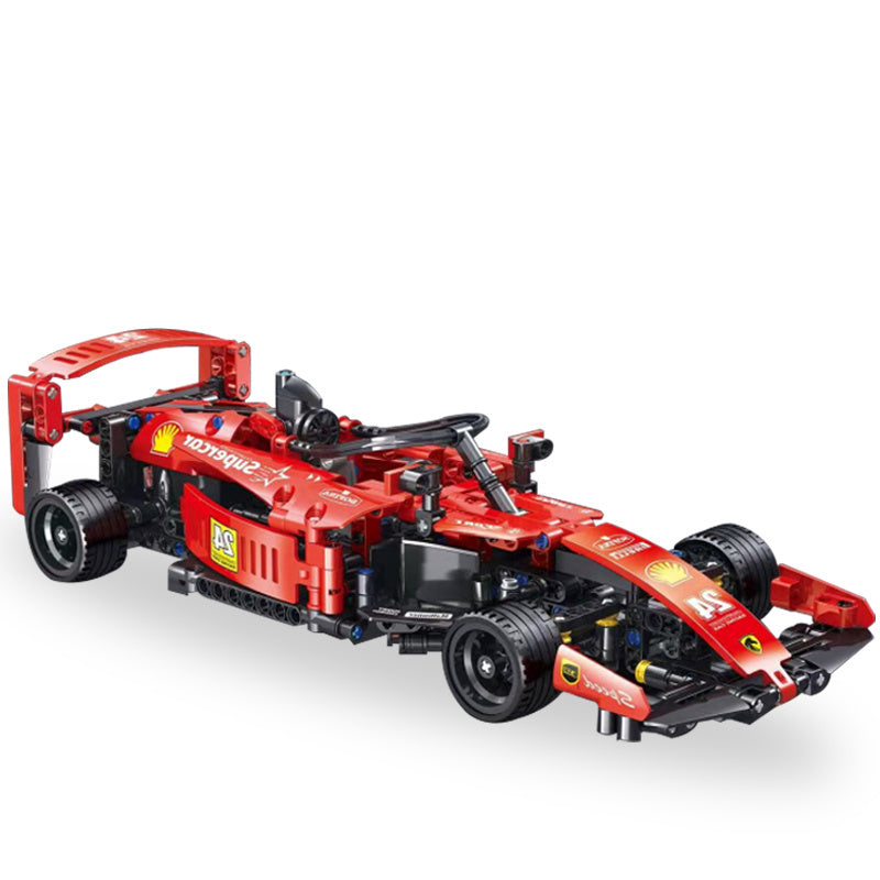 Building Block Racing Car