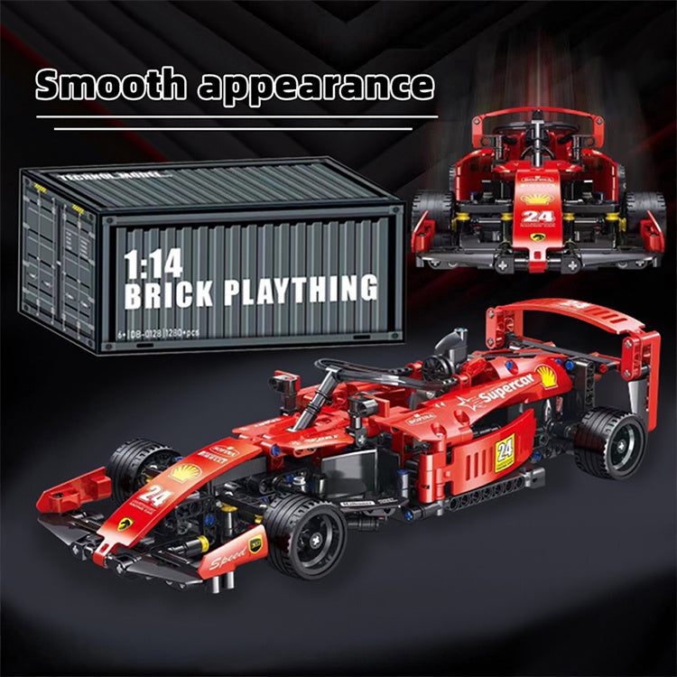 Building Block Racing Car