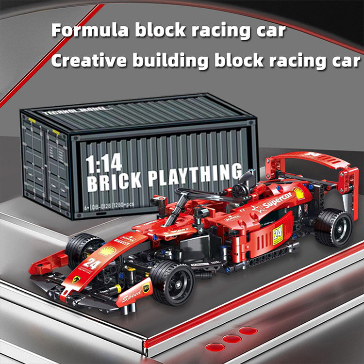 Building Block Racing Car