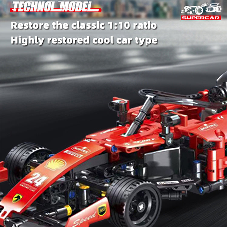 Building Block Racing Car