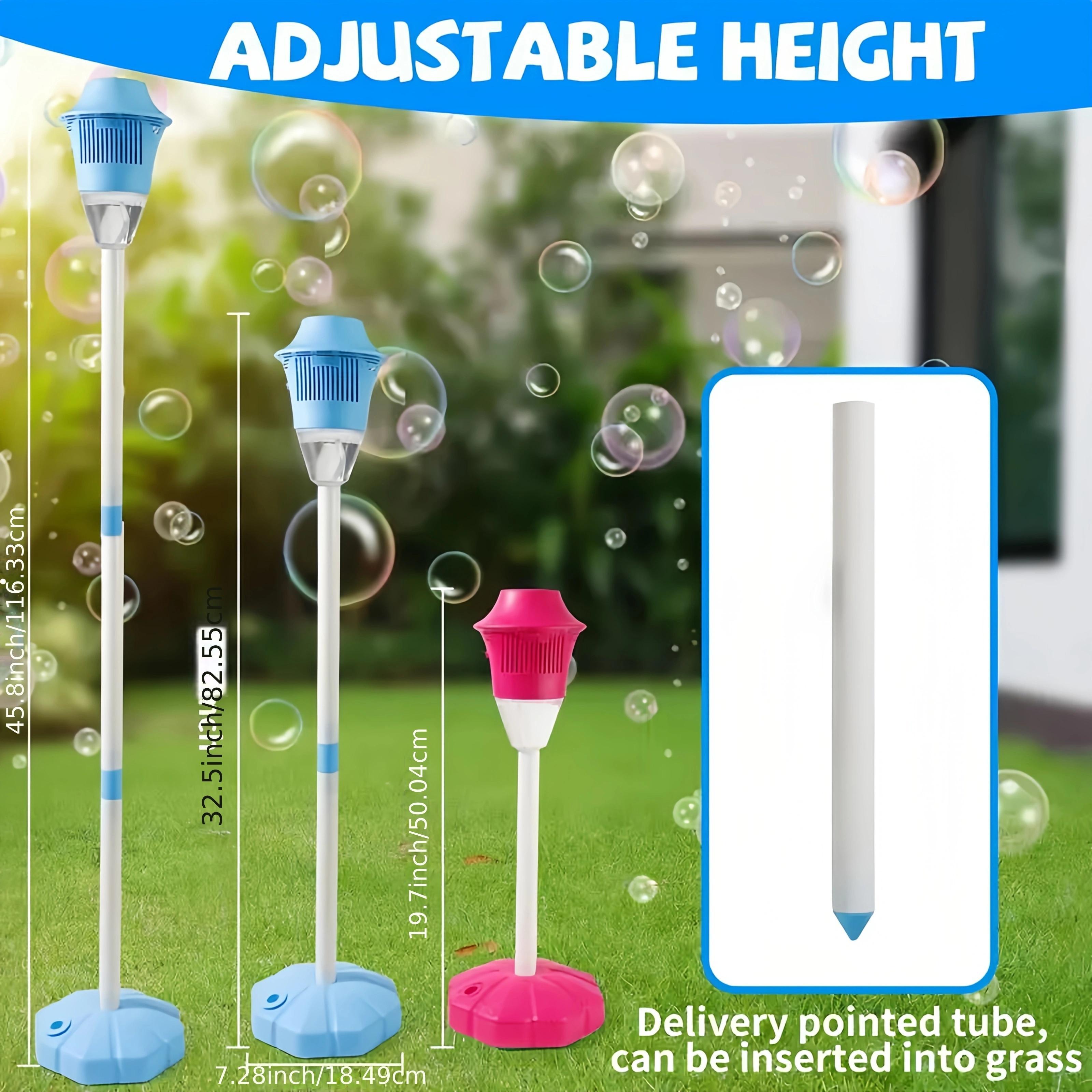 Automatic Street Light Shaped Bubble Machine, Suitable For Children And Families, Bringing Summer Fun And Outdoor Activity Experience