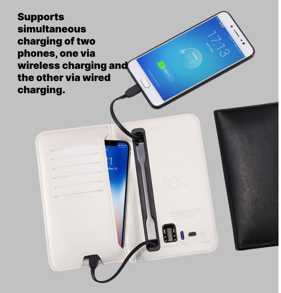 The Charging Wallet Is An Indispensable And Versatile Companion For Everyday Travel. With A Built-in Charging Module, The Battery Life Of The Mobile Phone Is Worry-free.