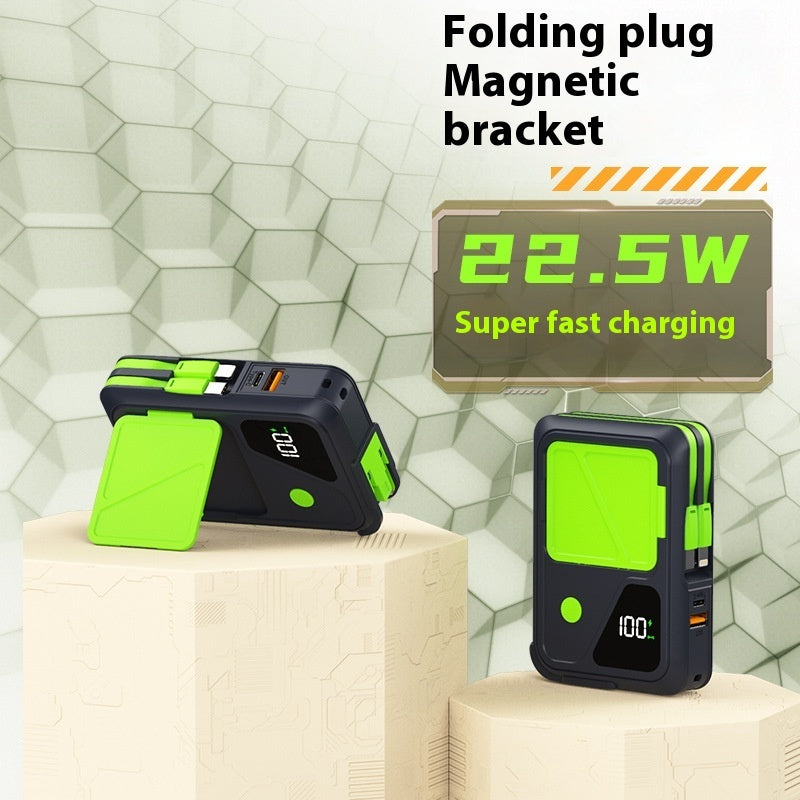 AC Folding Plug Wall Plug Power Bank