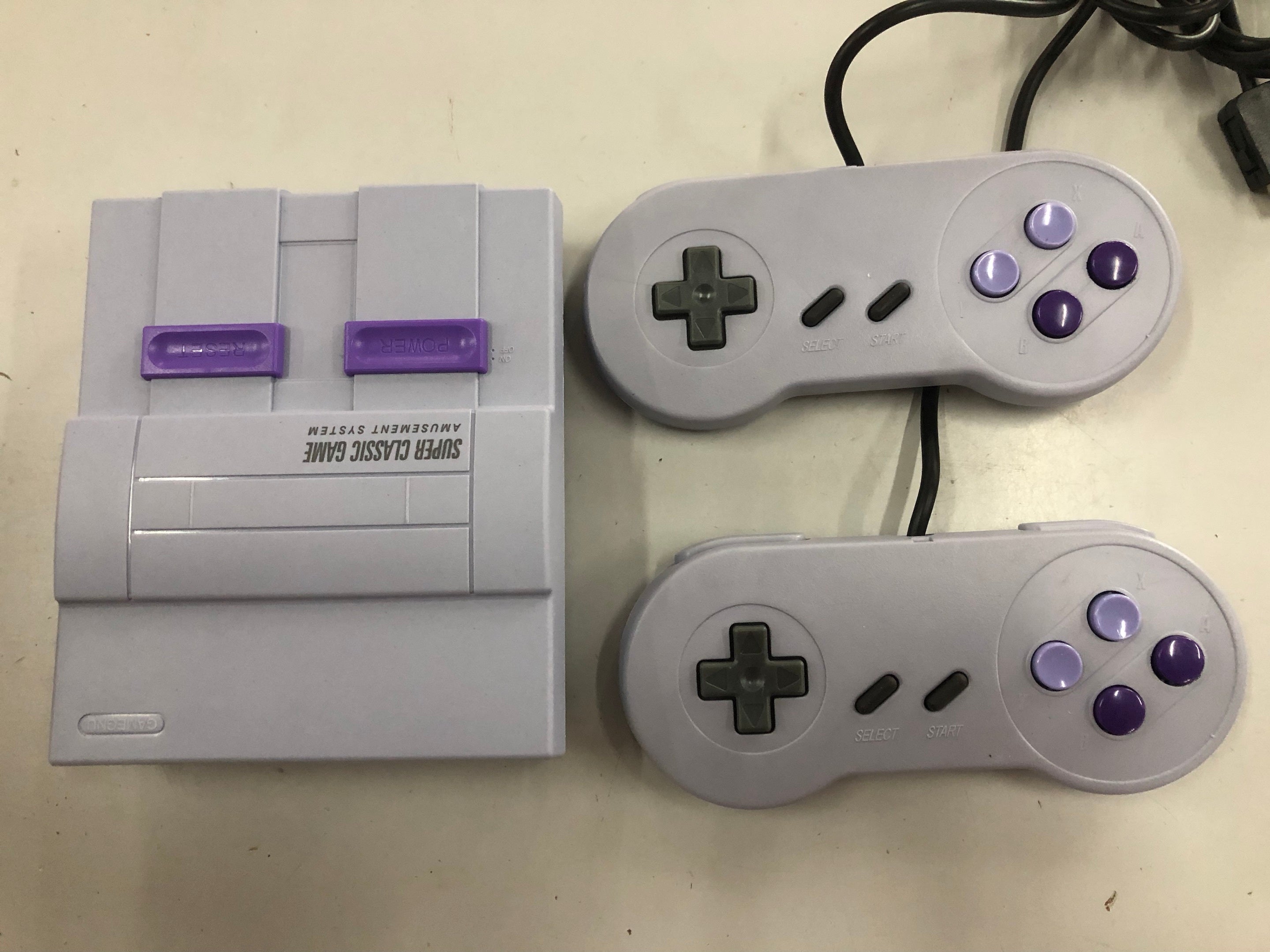 SNES Game Console 16 Bit MINI Game Console Replica