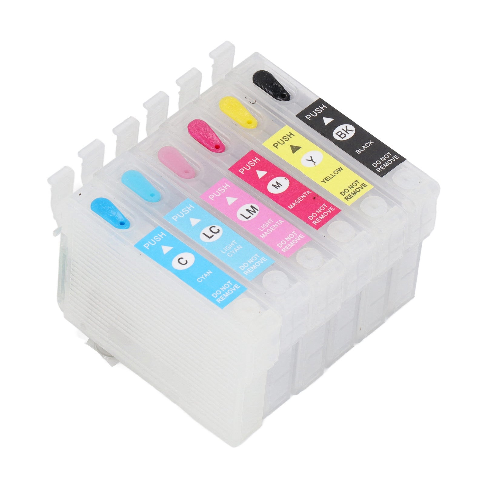 6 Colors Ink Cartridge with Permanent Chip Replacement Refill Cartridge Printer Accessories T0781 T0782 T0783 T0784 T0785 T0786