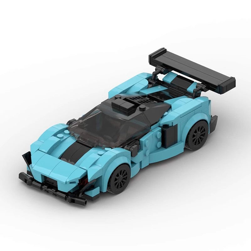 Building Blocks Compatible With 8-grid Cars For Men