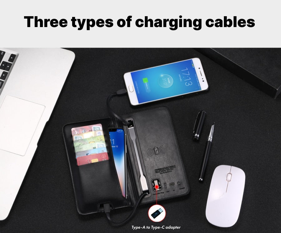 The Charging Wallet Is An Indispensable And Versatile Companion For Everyday Travel. With A Built-in Charging Module, The Battery Life Of The Mobile Phone Is Worry-free.