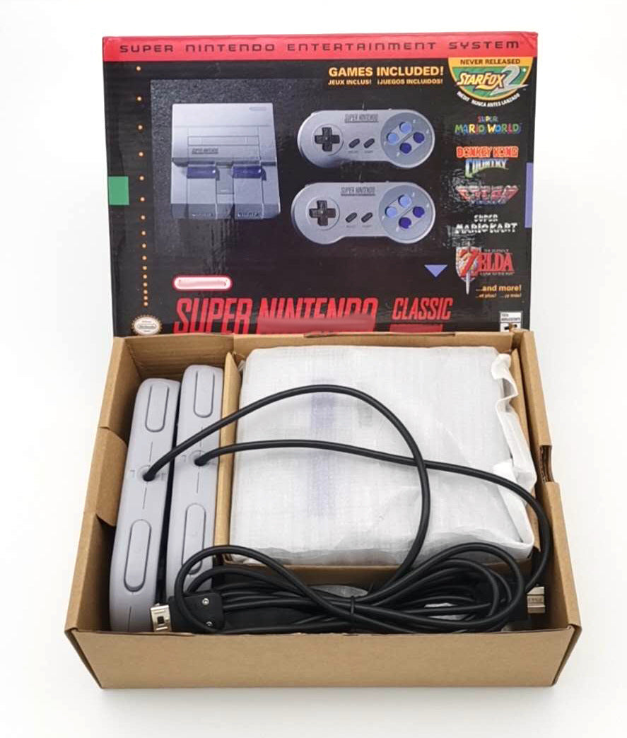 SNES Game Console 16 Bit MINI Game Console Replica