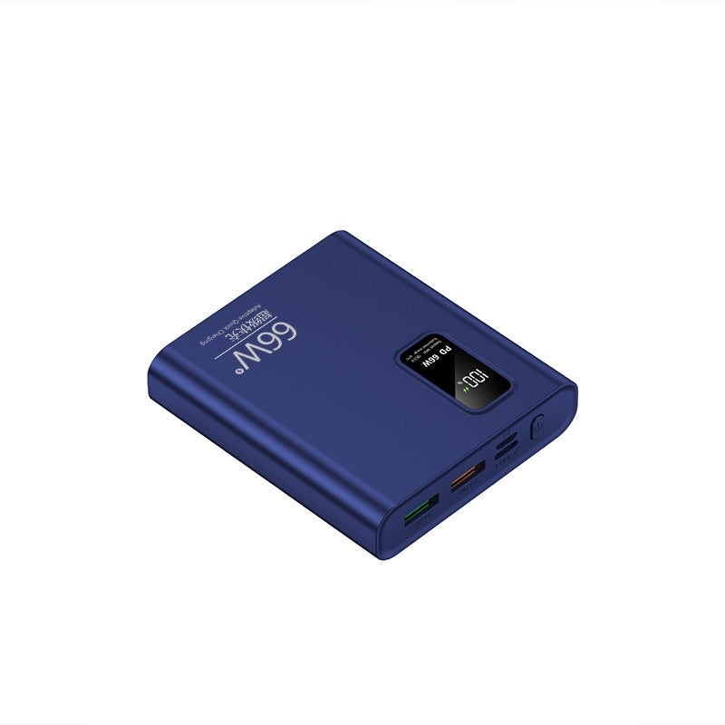 Bidirectional 66W Super Fast Charge Mini Digital Display Power Bank