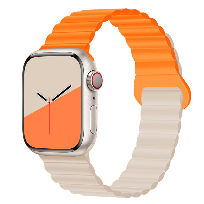 Band Silicone Magnetic Watch Strap