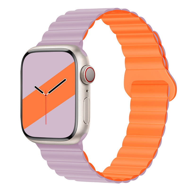 Band Silicone Magnetic Watch Strap