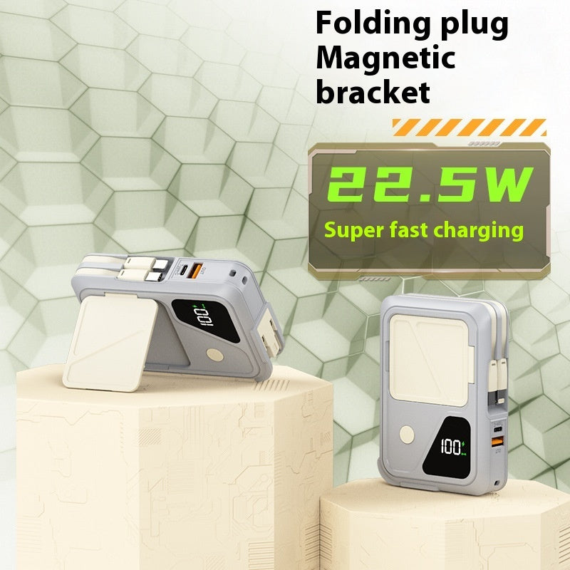 AC Folding Plug Wall Plug Power Bank