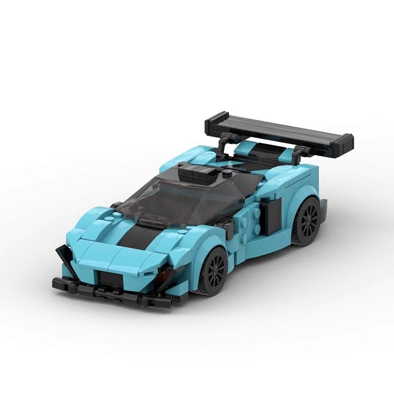 Building Blocks Compatible With 8-grid Cars For Men