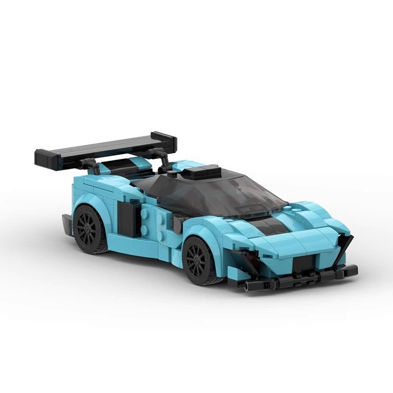 Building Blocks Compatible With 8-grid Cars For Men